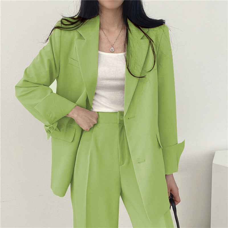 Damen Blazer – Taillierter Schnitt – Klassischer Revers – Einreihig – Hüftlang