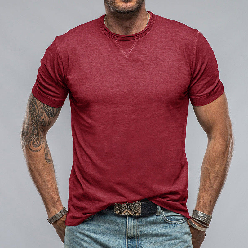 Herren T-Shirt – Relaxed Fit – Baumwollmix – Rundhals – Kurzarm Casual Look