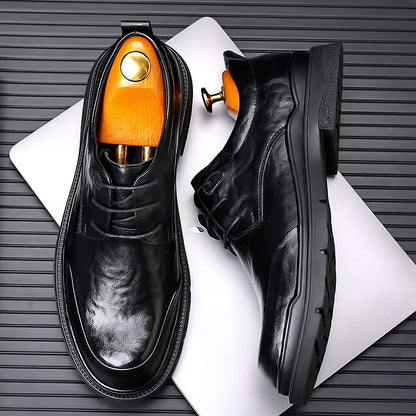 Herren Dressschuhe – Poliertes Finish – Klassische Passform – Schnürung – Rutschfeste Sohle