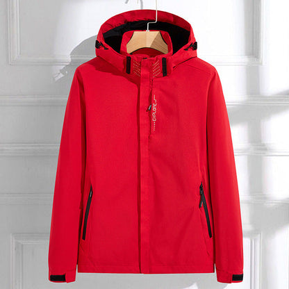 Damen Regenjacke – Wasserabweisend – Mit Kapuze – Hüftlanger Schnitt – Atmungsaktiv