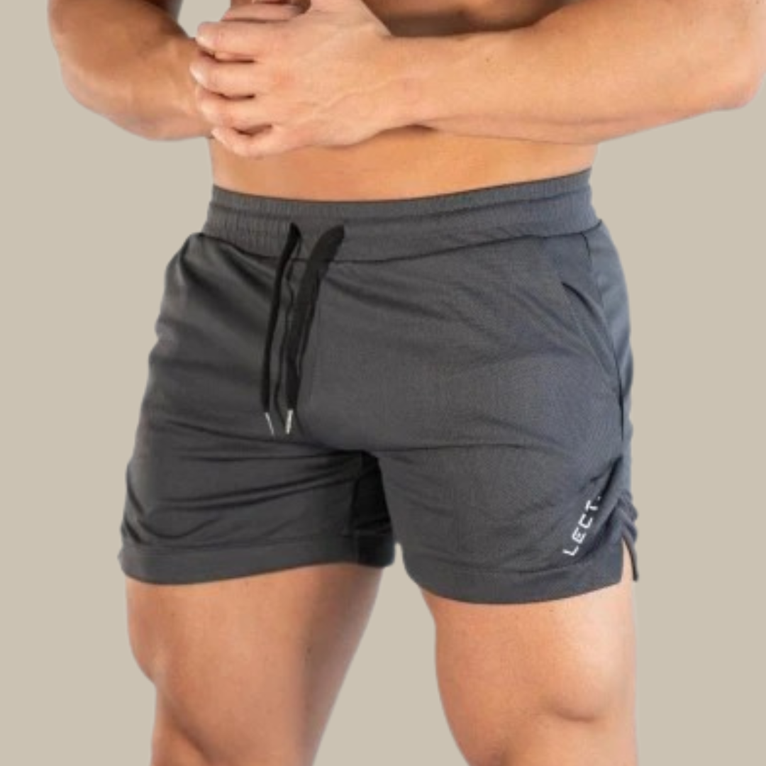 Herren Badeshorts – Slim Fit – Atmungsaktiver Stoff – Verstellbarer Bund