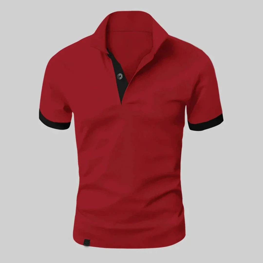 Herren Poloshirt – Slim Fit – Kurzarm – Natürliche Fasern – Zeitloser Look