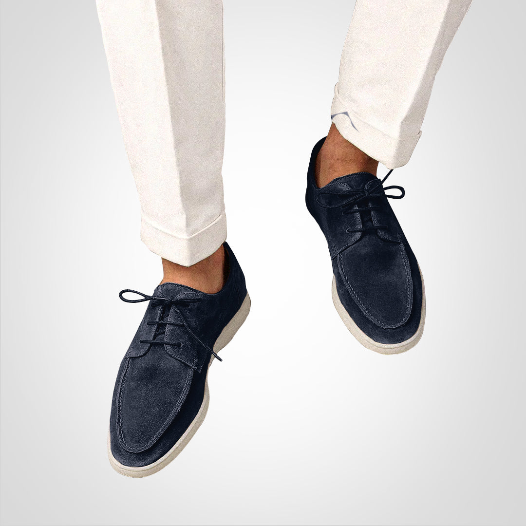 Herren Schnürschuhe – Low-Top Design – Komfort Passform – Moc-Toe – Minimalistisch