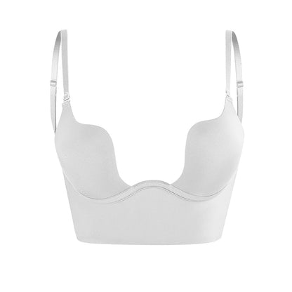 Damen Backless BH – Nahtloser Komfort – Longline Passform – Verstellbare Träger