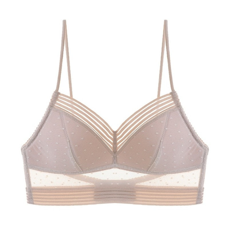 Damen Backless BH – Atmungsaktive Mischung – Unsichtbarer Sitz – Minimaler Halt