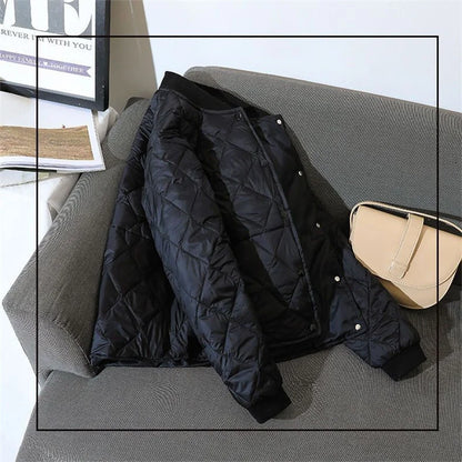 Damen Steppjacke – Leicht Gepolstert – Hüftlang – Wasserabweisend – Relaxed Fit