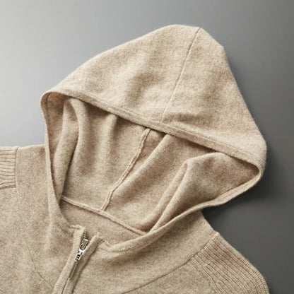 Unisex Jogginganzug – Relaxed Fit – Soft Knit – Kapuzenjacke mit Reißverschluss – Bündchenhose