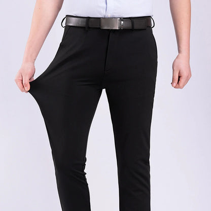 Herren Anzughose – Slim Fit – Stretchmaterial – Knöchellang – Elegantes Design