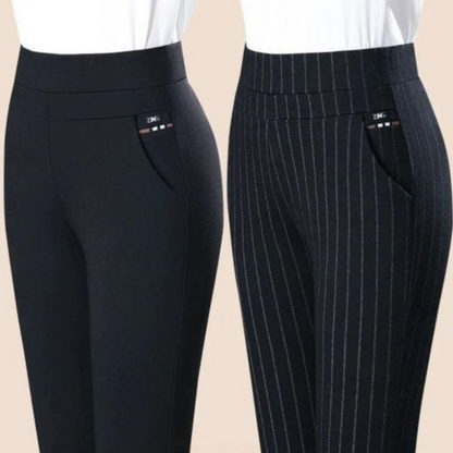 Damen Leggings – High Waist – Slim Fit – Atmungsaktiv – Mit Zier­taschen