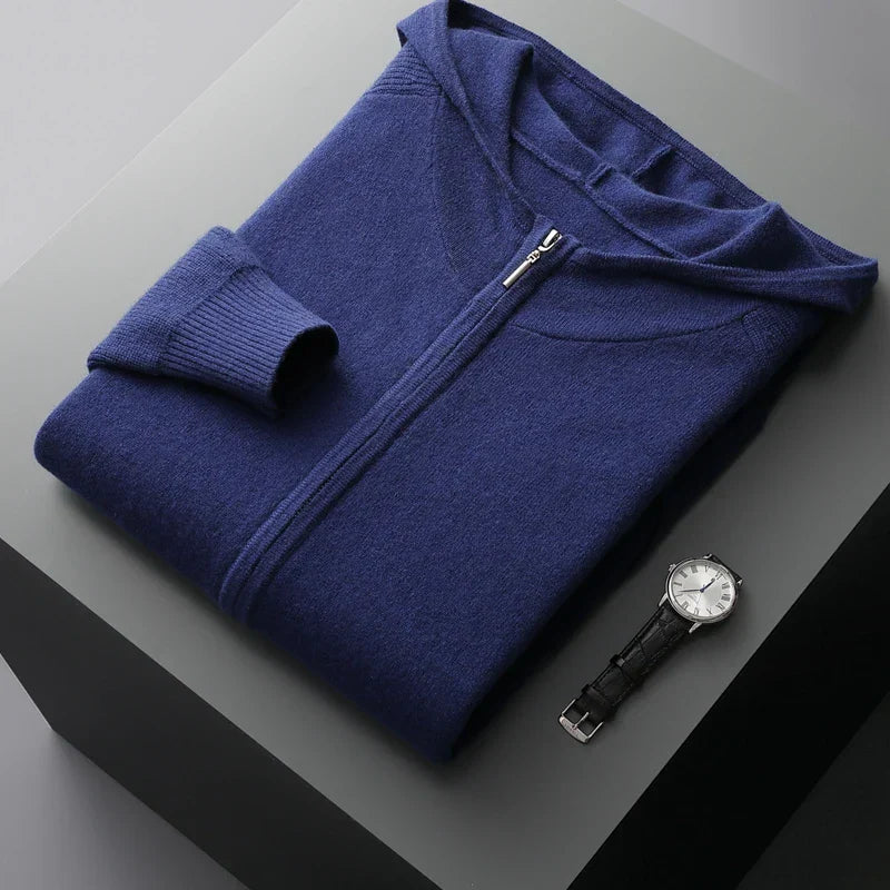 Unisex Jogginganzug – Relaxed Fit – Soft Knit – Kapuzenjacke mit Reißverschluss – Bündchenhose
