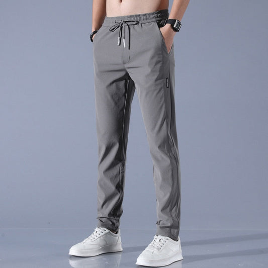 Herren Jogginghose – Schlanke Passform – Atmungsaktive Mischung – Elastikbund