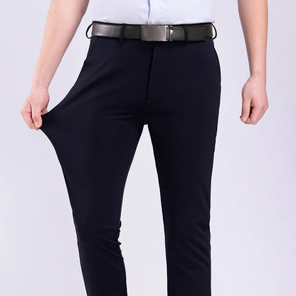 Herren Anzughose – Slim Fit – Stretchmaterial – Knöchellang – Elegantes Design