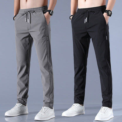 Herren Jogginghose – Schlanke Passform – Atmungsaktive Mischung – Elastikbund