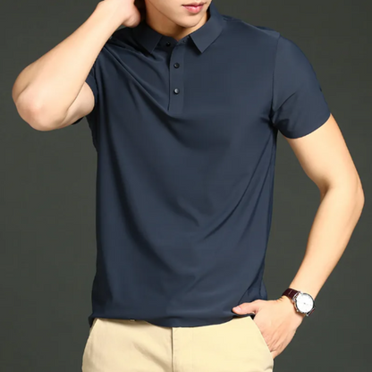 Herren Poloshirt – Slim Fit – Kurzarm – Atmungsaktiver Luxusstoff