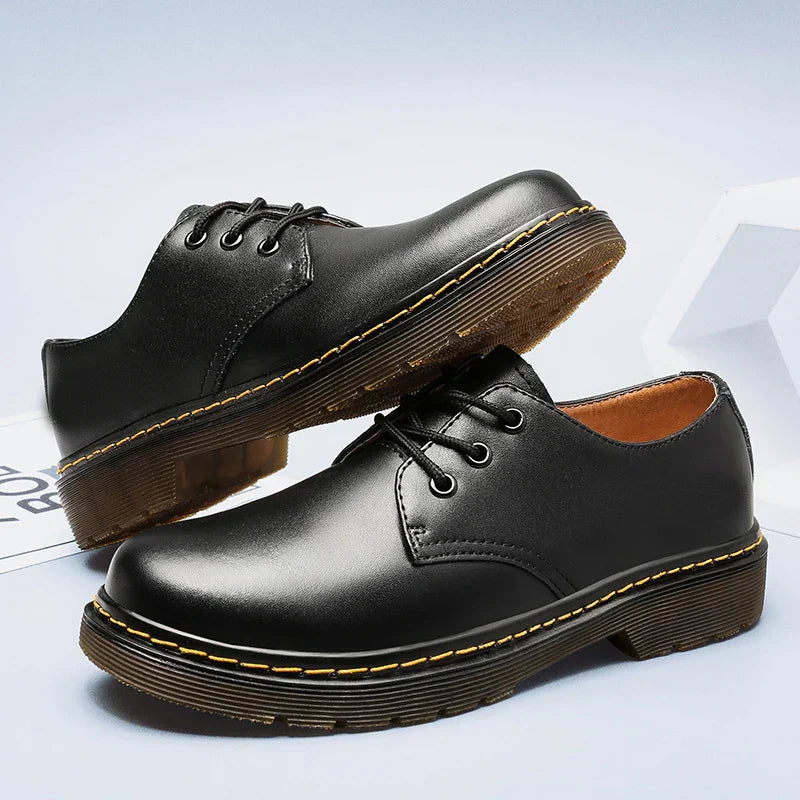 Herren Oxford Schuhe – Klassische Passform – Glattes Finish – Elegantes Schnürdesign