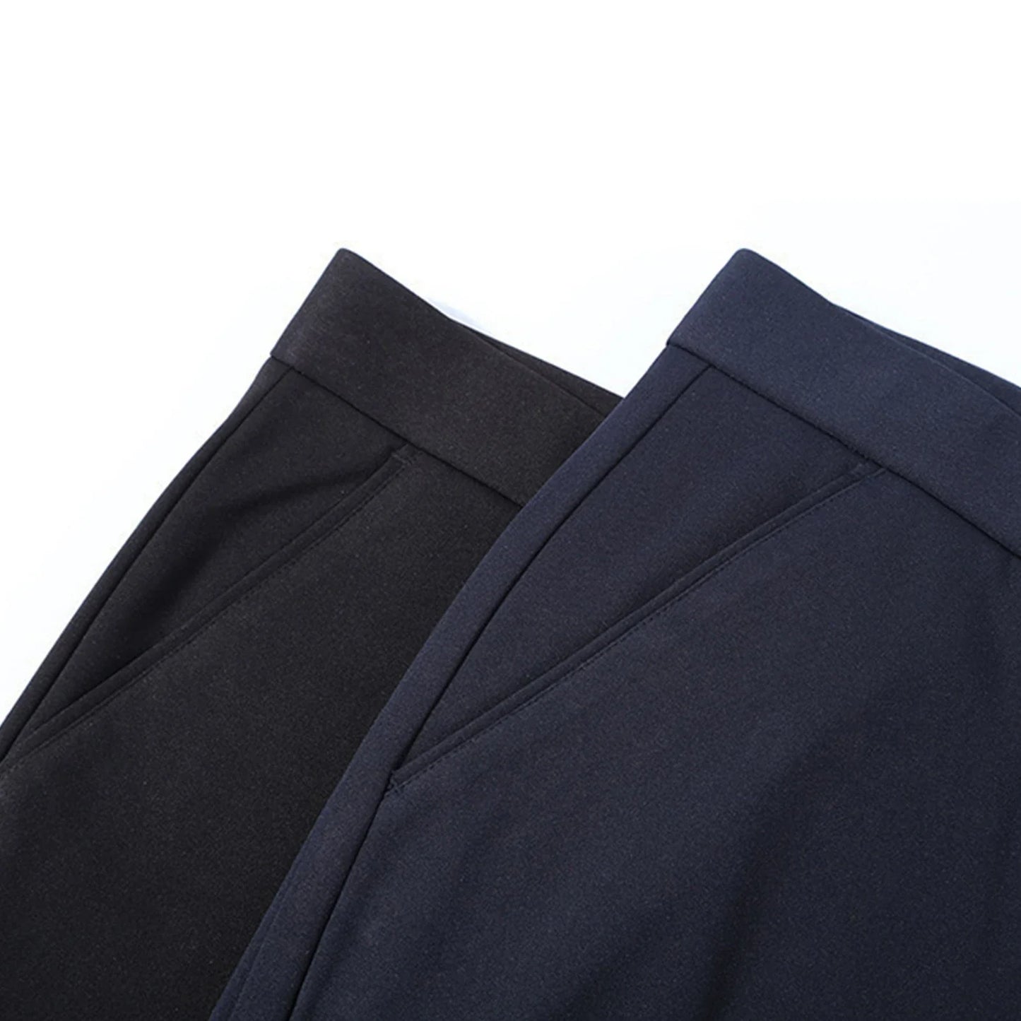 Herren Anzughose – Slim Fit – Stretchmaterial – Knöchellang – Elegantes Design