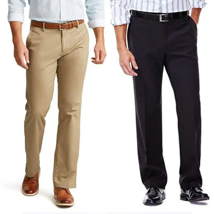 Herren Anzughose – Slim Fit – Stretchmaterial – Knöchellang – Elegantes Design