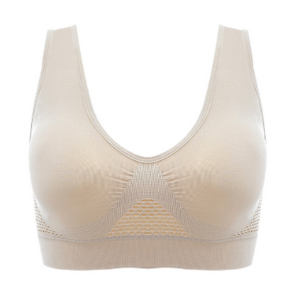 Damen BH – Drahtlos – Nahtloser Sitz – Atmungsaktives Material – Voll bedeckend