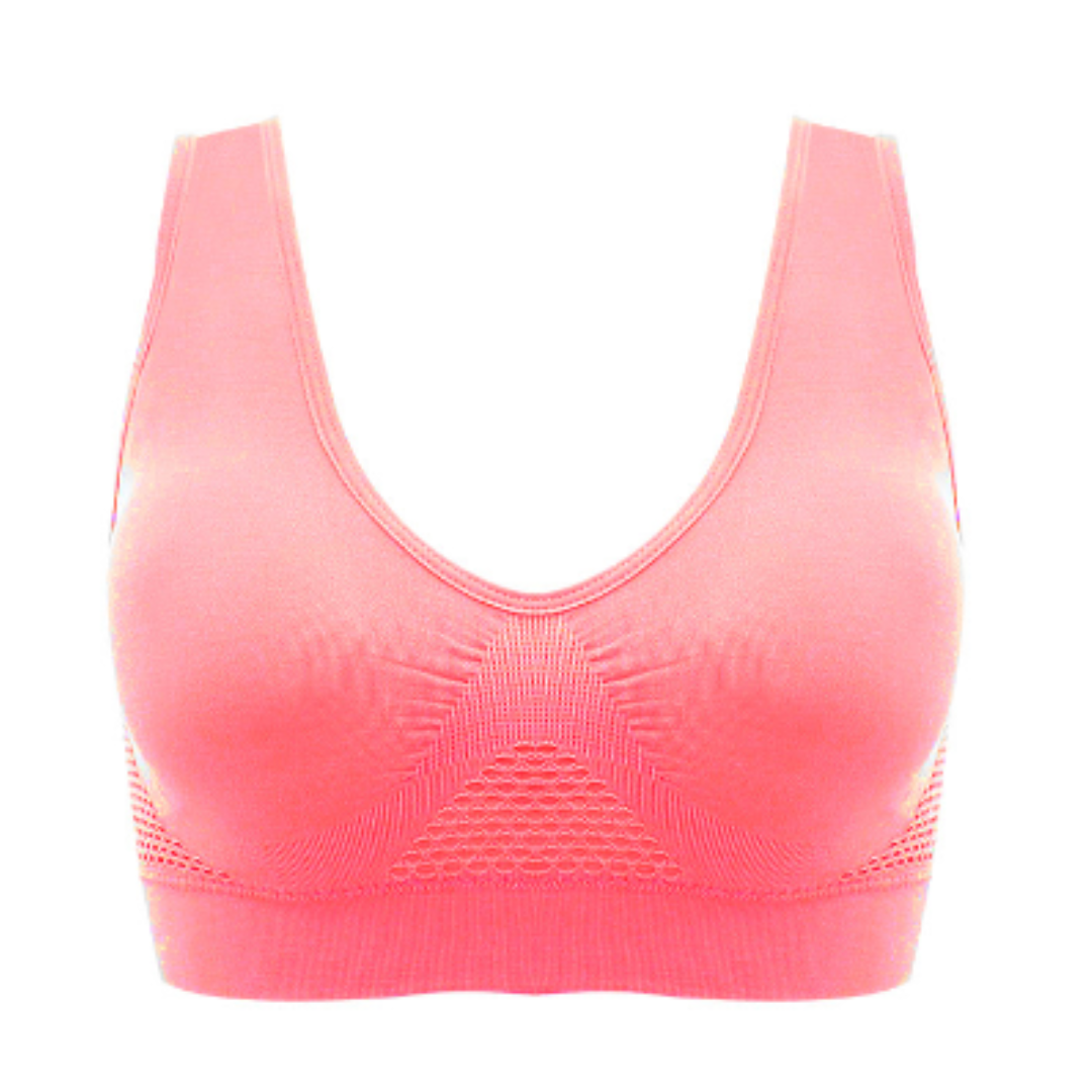 Damen BH – Drahtlos – Nahtloser Sitz – Atmungsaktives Material – Voll bedeckend