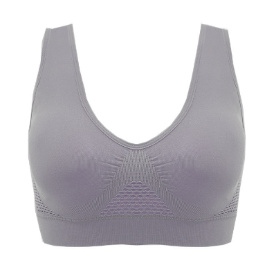 Damen BH – Drahtlos – Nahtloser Sitz – Atmungsaktives Material – Voll bedeckend