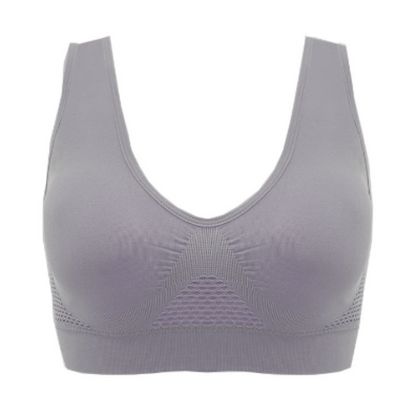 Damen BH – Drahtlos – Nahtloser Sitz – Atmungsaktives Material – Voll bedeckend