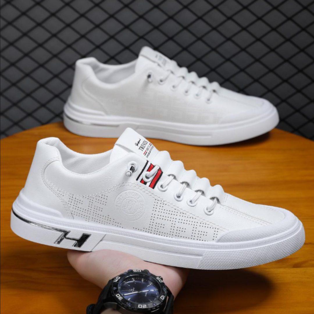 Herren Sneakers – Schlanke Passform – Atmungsaktive Einsätze – Gepolsterte Sohle