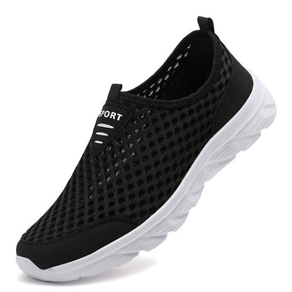 Herren Slip-On Sneaker – Atmungsaktiv – Flexibler Sitz – Leichtes Casual Design