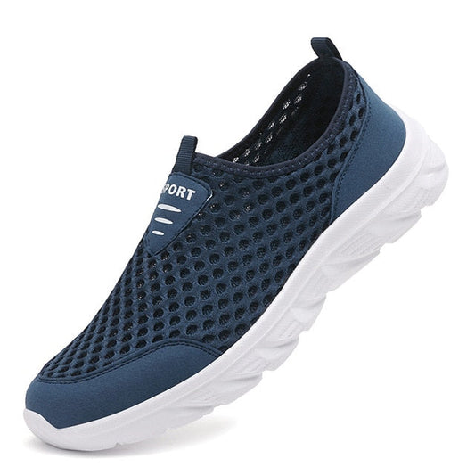 Herren Slip-On Sneaker – Atmungsaktiv – Flexibler Sitz – Leichtes Casual Design