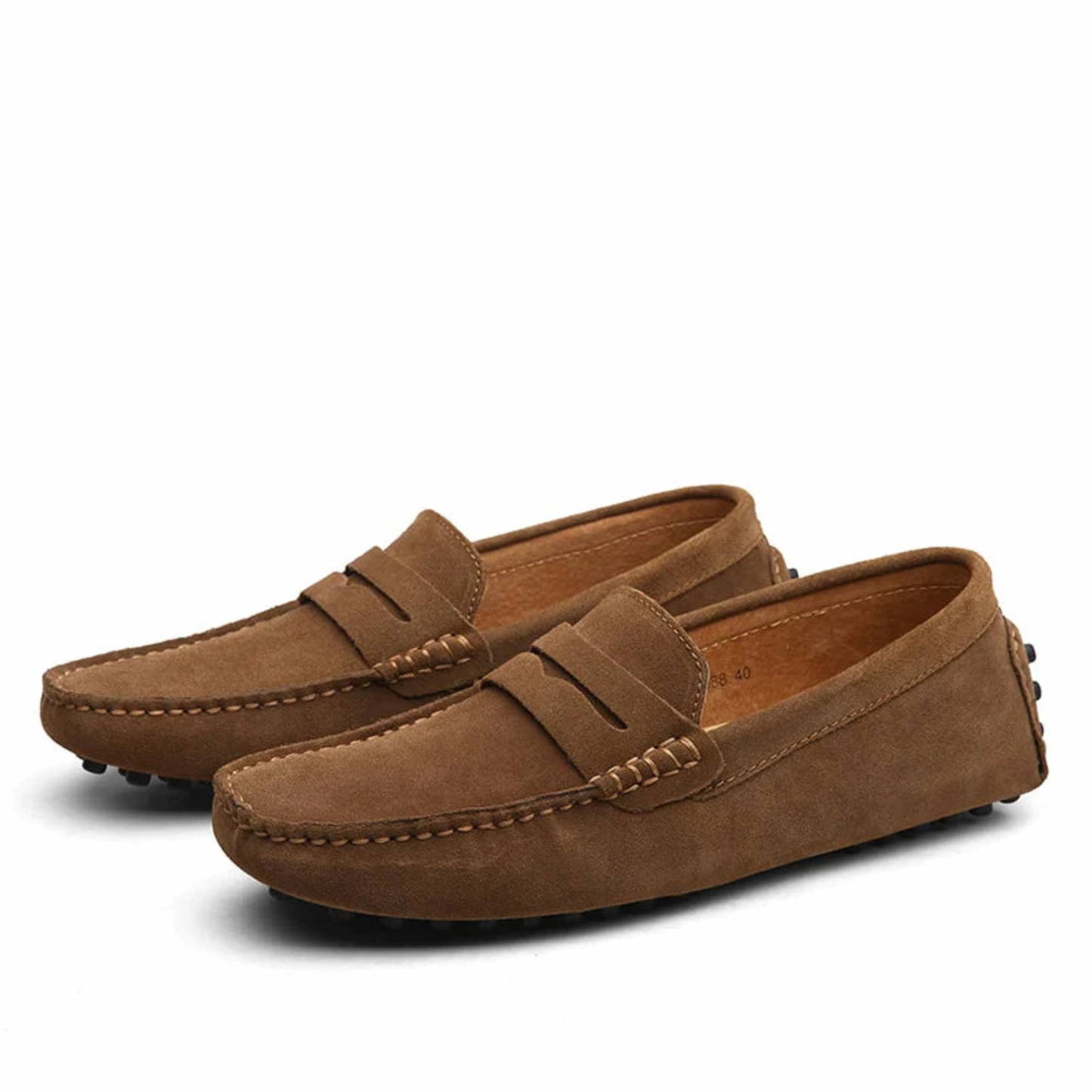 Herren Loafer – Wildlederoptik – Penny Strap – Bequemer Slip-on – Casual Look