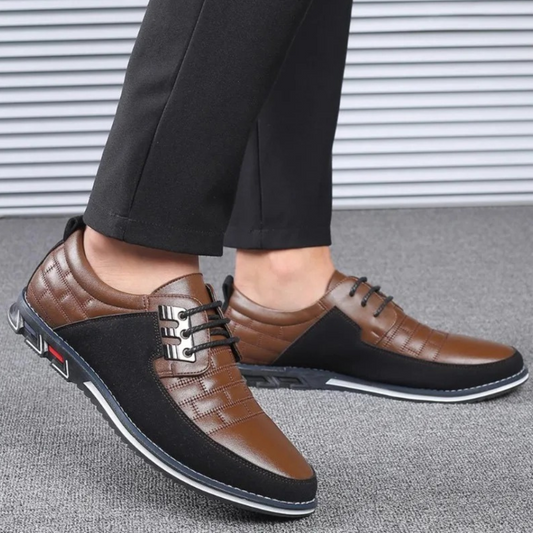 Herren Business Schuhe – Formale Passform – Quilted Design – Texturierte Einsätze