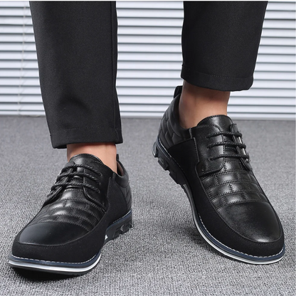 Herren Business Schuhe – Formale Passform – Quilted Design – Texturierte Einsätze
