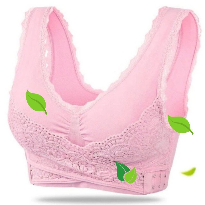 Damen BH – Vollschale – Stützfunktion – Atmungsaktives Stretchmaterial – Spitzendetail