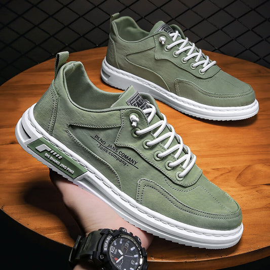 Herren Sneaker – Orthopädische Sohle – Gepolstert – Knöchelhoch – Schnürverschluss