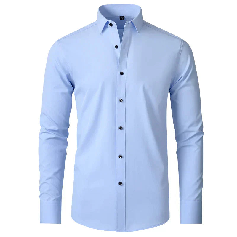 Herren Businesshemd – Slim Fit – Atmungsaktiv – Knitterfrei – Langarm – Button-Down