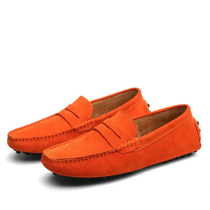 Herren Loafer – Wildlederoptik – Penny Strap – Bequemer Slip-on – Casual Look