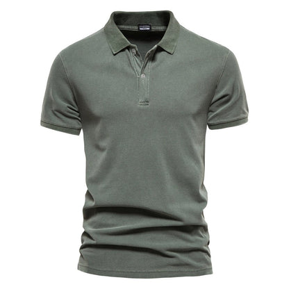Herren Poloshirt – Standard Fit – Kurzarm – Weiches Strickmaterial – Freizeitlook