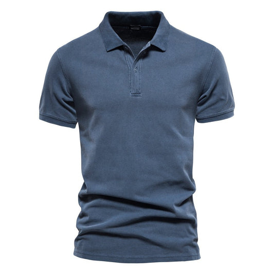 Herren Poloshirt – Standard Fit – Kurzarm – Weiches Strickmaterial – Freizeitlook