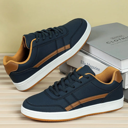 Damen Sneakers – Low-Top Design – Gepolsterte Innensohle – Rutschfeste Sohle