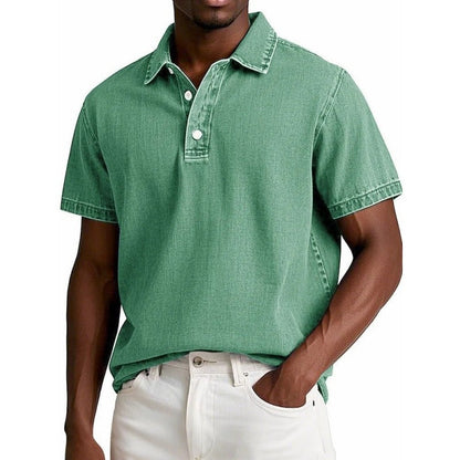 Herren Poloshirt – Baumwollmix – Relaxed Fit – Kurzarm Klassischer Freizeitstil