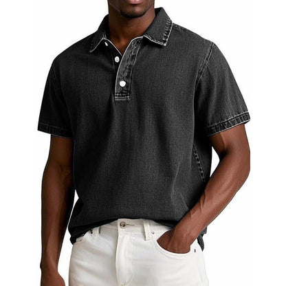 Herren Poloshirt – Baumwollmix – Relaxed Fit – Kurzarm Klassischer Freizeitstil