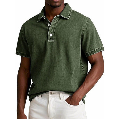 Herren Poloshirt – Baumwollmix – Relaxed Fit – Kurzarm Klassischer Freizeitstil
