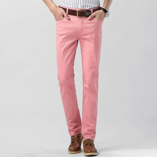 Herren Hose – Gerade Passform – Baumwollmix mit Stretch – Business Casual Look