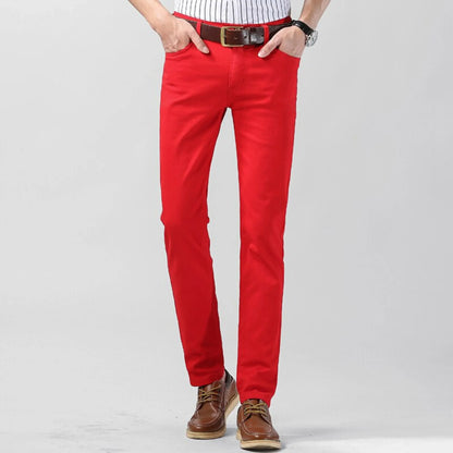Herren Hose – Gerade Passform – Baumwollmix mit Stretch – Business Casual Look