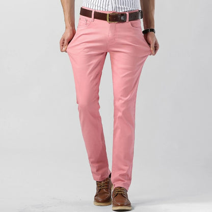 Herren Hose – Gerade Passform – Baumwollmix mit Stretch – Business Casual Look
