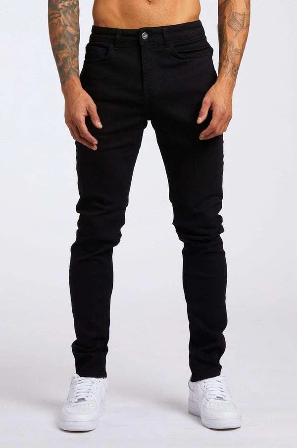 Herren Jeans – Slim Fit – Stretch Denim – Atmungsaktiv – Knöchellang Casual Look