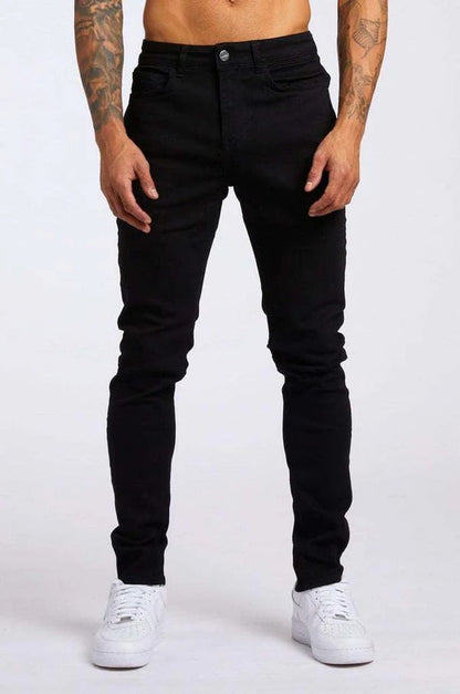 Herren Jeans – Slim Fit – Stretch Denim – Atmungsaktiv – Knöchellang Casual Look