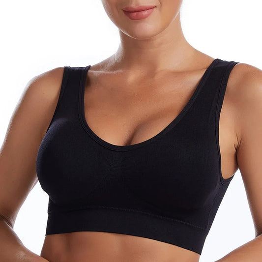 Damen BH – Nahtlos – Leicht Gepolstert – Drahtfrei – Atmungsaktives Material