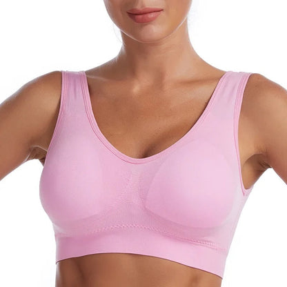Damen BH – Nahtlos – Leicht Gepolstert – Drahtfrei – Atmungsaktives Material