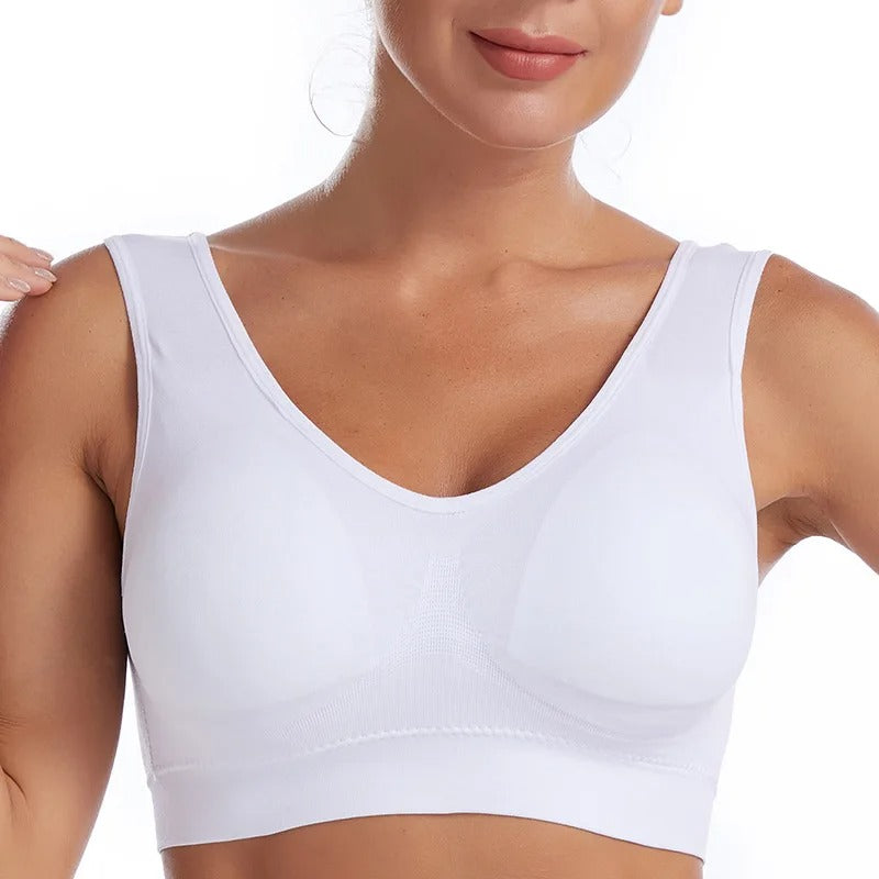 Damen BH – Nahtlos – Leicht Gepolstert – Drahtfrei – Atmungsaktives Material